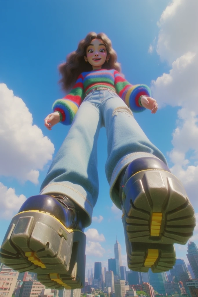 Vibrant Whimsical CGI style AI image example 1