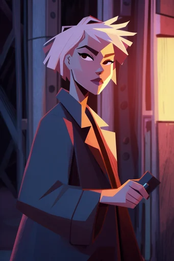 Cozy Cinematic Noir moodboard — generate AI images in this style