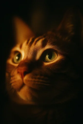 Cinematic Chiaroscuro Noir style reference image — intimate close-up