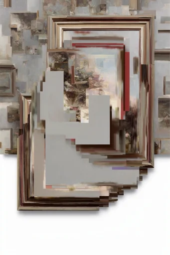 Fragmented Classical Assemblage style reference image — chiaroscuro