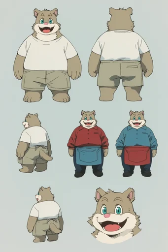 Nostalgic Anime Blueprint style reference image — cel animation