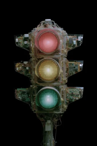 Biomechanical Cybernetic Synthesis style reference image — retro-futuristic