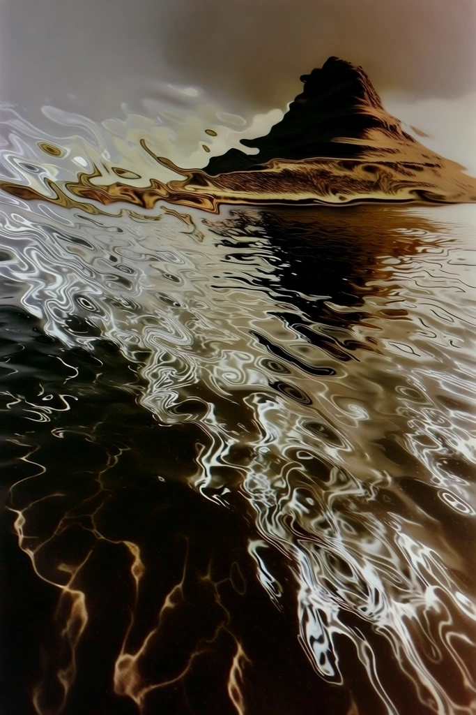 Ethereal Liquid Refraction style AI image example 2