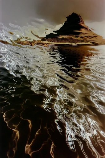 Ethereal Liquid Refraction style AI image example 2