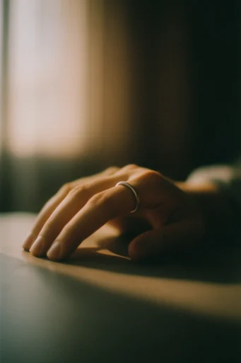 Nostalgic Analog Introspection style reference image — cinematic intimacy