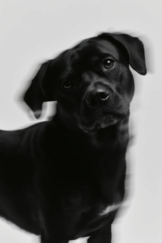 Kinetic Monochrome Avant-Garde style AI image example 3