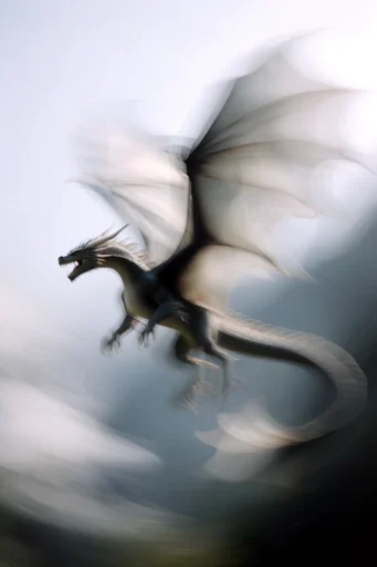 Dynamic Kinetic Impressionism style reference image — panning shot