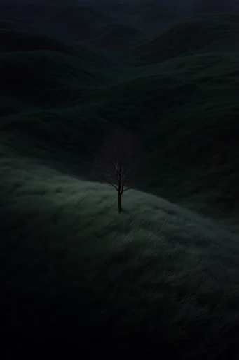 Surreal Velvet Landscapes style AI image example 2