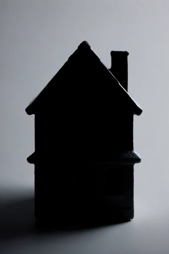Monochromatic Sculptural Silhouette style reference image — monochromatic studio photography