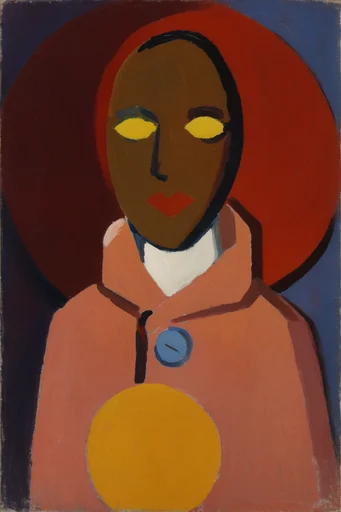 Graphic Fauvist Modernism style reference image — fauvist color palette