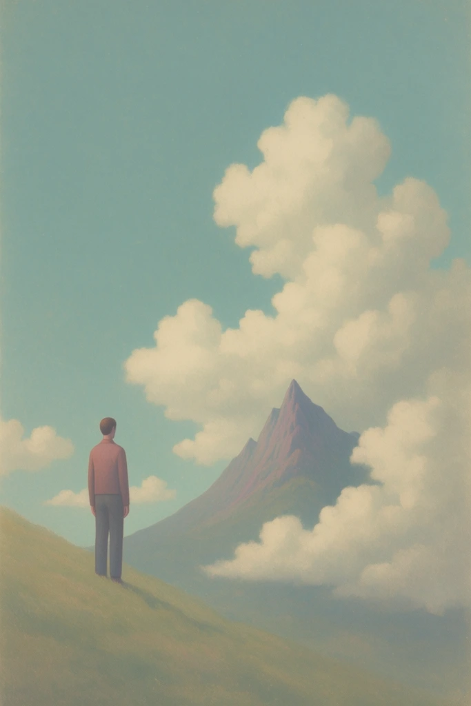 Ethereal Analog Surrealism style AI image example 2