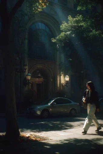 Cinematic Forest Chiaroscuro style reference image — chiaroscuro lighting