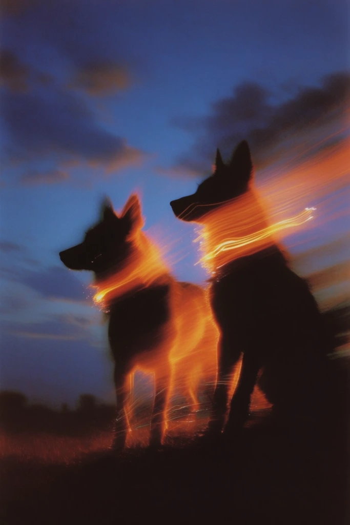 Ethereal Luminescent Motion style AI image example 3