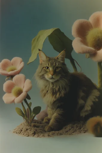 Tactile Surrealist Minimalism style reference image — soft diffused lighting
