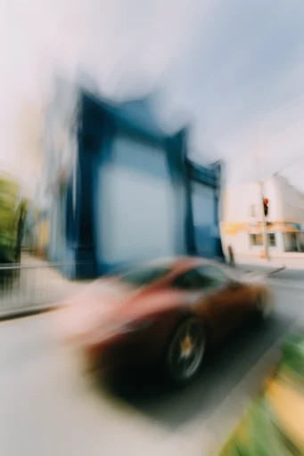 Kinetic Ethereal Motion style reference image — intentional camera movement