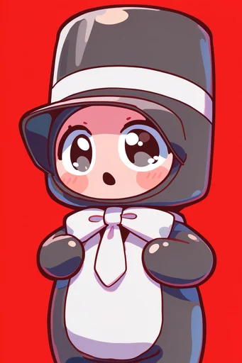 Bold Graphic Anime style reference image — anime illustration