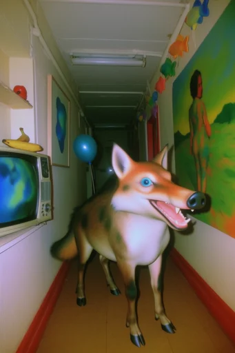Surreal Liminal Nostalgia style reference image — weirdcore