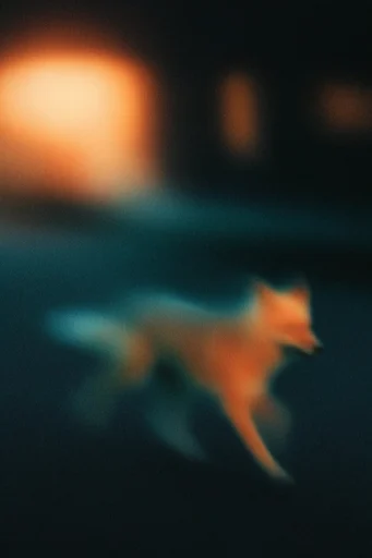 Cinematic Nocturnal Melancholy style AI image example 3