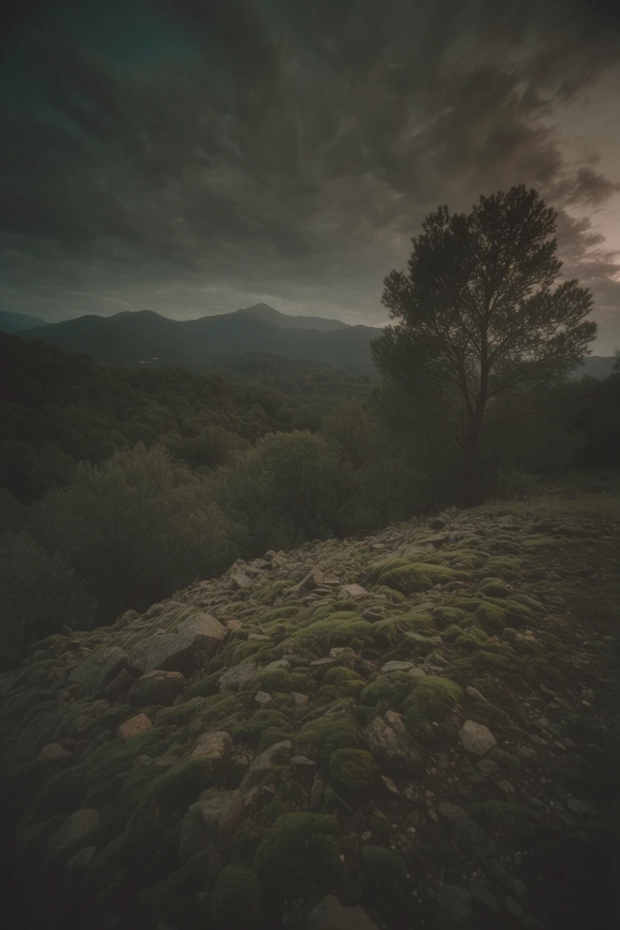 Earthy Atmospheric Realism style AI image example 2
