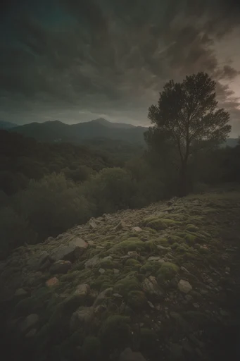 Earthy Atmospheric Realism style reference image — soft diffused lighting