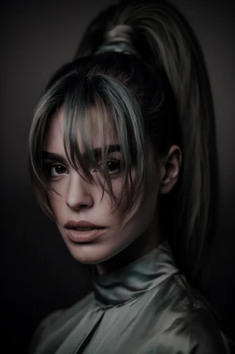 Moody Nocturnal Elegance style reference image — velvety shadows