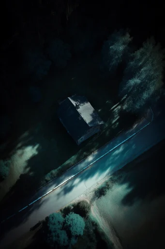 Cinematic Zenith Minimalism style AI image example 4