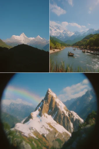Dynamic Fisheye Nostalgia style reference image — low-angle candid photography