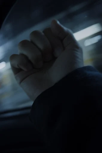 Cinematic Urban Noir style reference image — motion blur