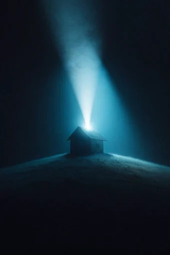 Cinematic Cyan Abyssal style AI image example 4