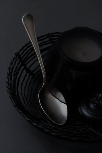 Minimalist Noir Chiaroscuro style reference image — high-contrast noir
