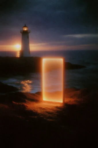Nostalgic Liminal Twilight style reference image — cinematic silhouette