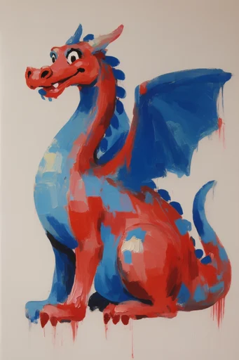 Expressive Neo-Fauvist Textures style reference image — saturated non-naturalistic color