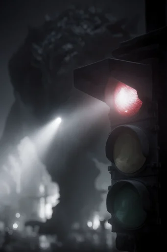 Monolithic Cinematic Noir style reference image — mysterious silhouette