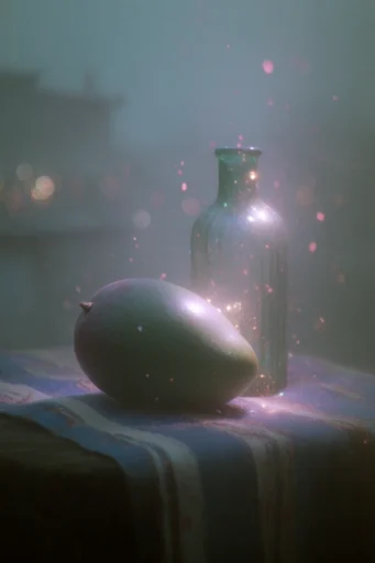 Luminous Ethereal Haze style reference image — prismatic light leaks