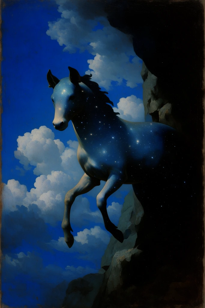 Celestial Surrealist Vision style AI image example 3