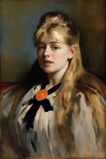 Luminous Impasto Realism style reference image — visible painterly brushstrokes