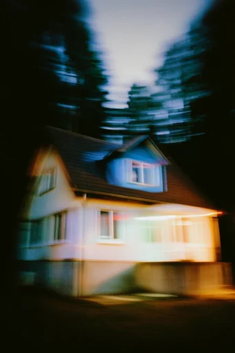 Ethereal Kinetic Noir style reference image — cinematic noir