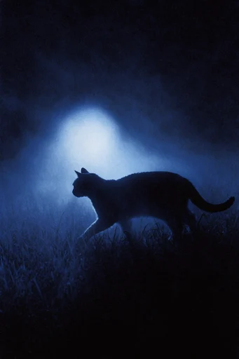 Bioluminescent Abyssal Resonance style reference image — surreal cosmic scale