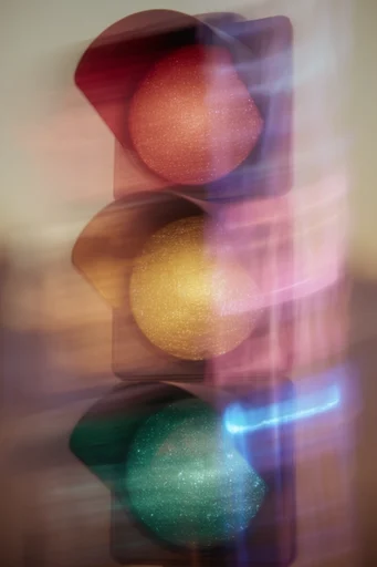 Luminous Cyber Glitz style reference image — sharp focus skin texture