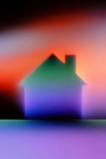 Luminous Temporal Abstraction style reference image — vibrant thermal color palette