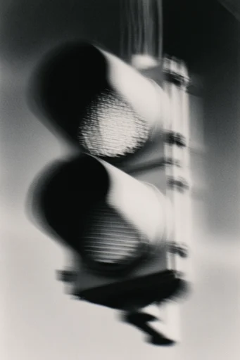 Haunting Analog Noir style reference image — analog film grain