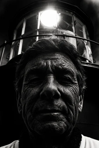 Monochromatic Gothic Chiaroscuro style reference image — ethereal dark gothic