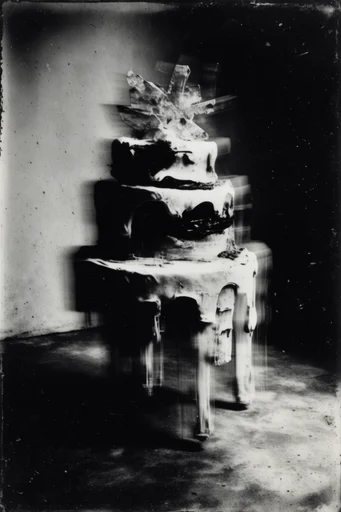 Spectral Analog Gothic style reference image — pictorialist texture