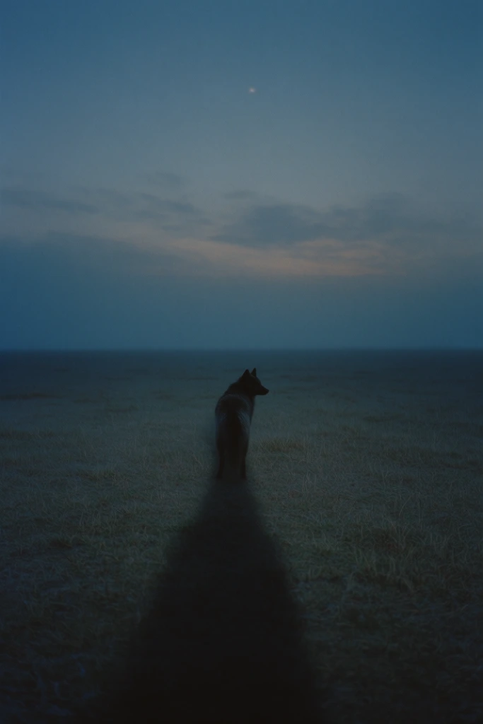Luminescent Liminal Melancholy style AI image example 3