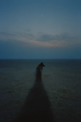 Luminescent Liminal Melancholy style AI image example 3