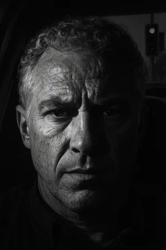 High-Contrast Noir Chiaroscuro style reference image — chiaroscuro lighting