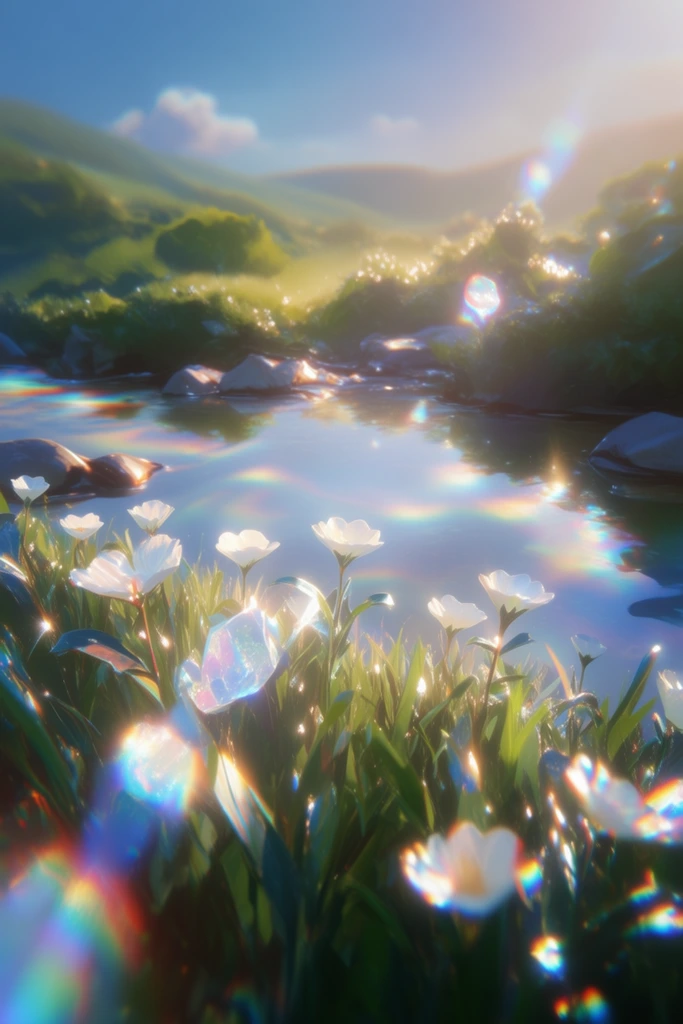 Luminous Prismatic Dreamscape style AI image example 2