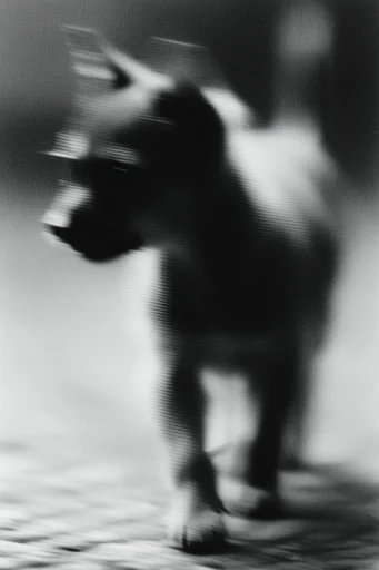 Haunting Analog Noir style AI image example 3