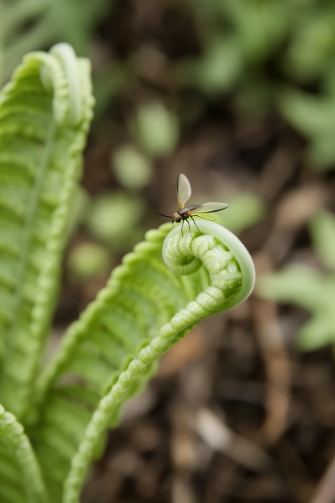 Tactile Botanical Minimalism style AI image example 2