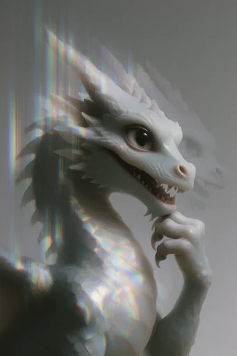 Prismatic Digital Fragmentation style reference image — prismatic light refraction